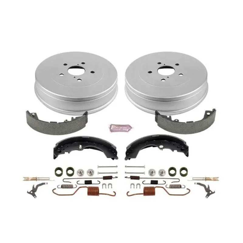 Power Stop 05-15 Toyota Tacoma Rear Autospecialty Drum Kit 1