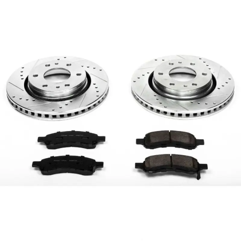 Power Stop 06-07 Buick Rainier Front Z23 Evolution Sport Brake Kit 1