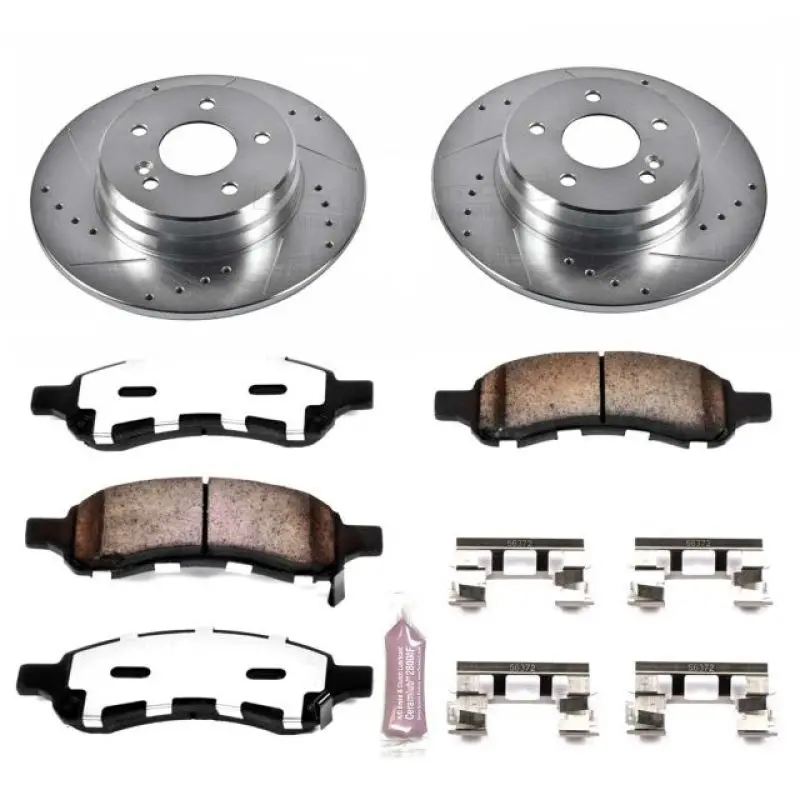 Power Stop 06-07 Buick Rainier Front Z36 Truck & Tow Brake Kit 1