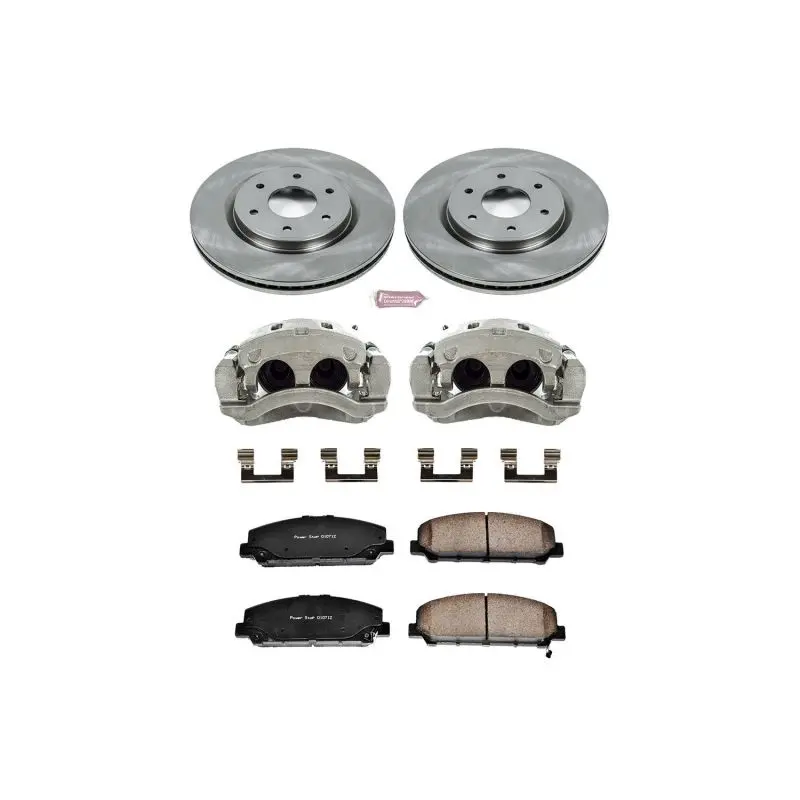 Power Stop 06-07 Nissan Armada Front Autospecialty Kit W/Cals 1