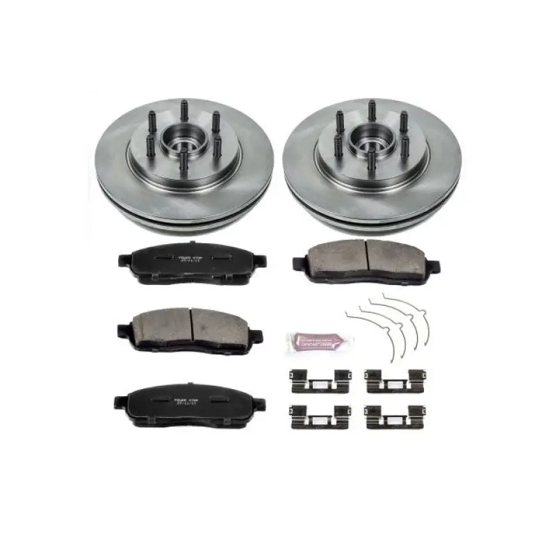 Power Stop 06-08 Lincoln Mark Lt Front Autospecialty Brake Kit 1