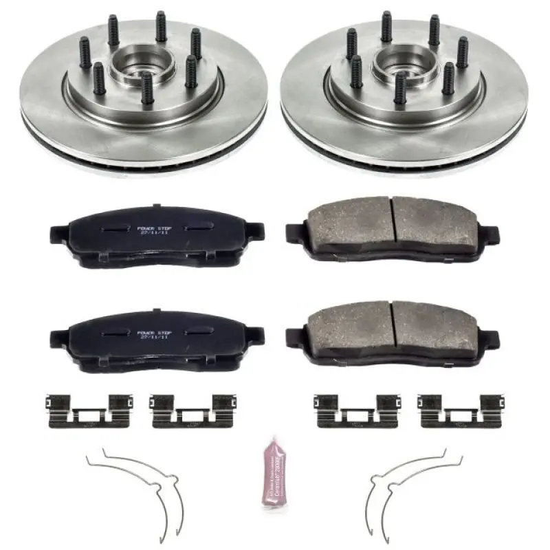 Power Stop 06-08 Lincoln Mark Lt Front Autospecialty Brake Kit 1