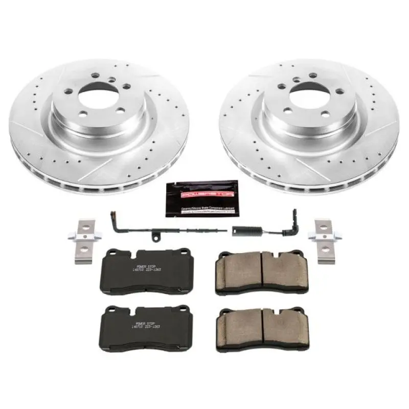 Power Stop 06-09 Land Rover Range Rover Front Z23 Evolution Sport Brake Kit 1