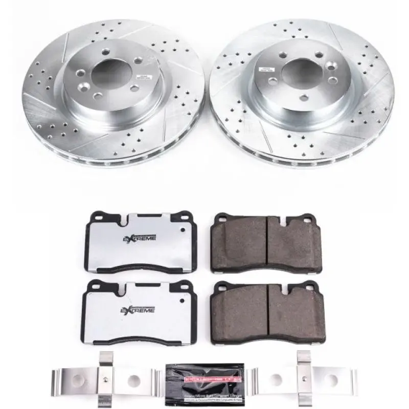 Power Stop 06-09 Land Rover Range Rover Sport Front Z36 Truck & Tow Brake Kit 1