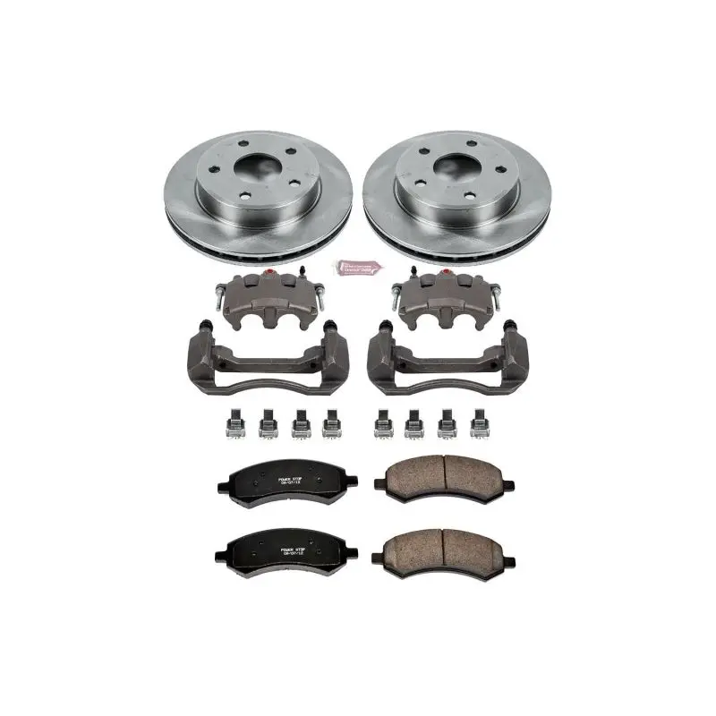 Power Stop 06-09 Mitsubishi Raider Front Autospecialty Kit W/Cals 1