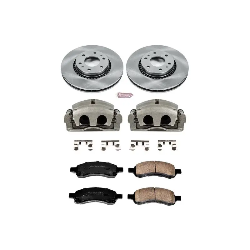 Power Stop 06-09 Saab 9-7X Front Autospecialty Kit W/Cals 1