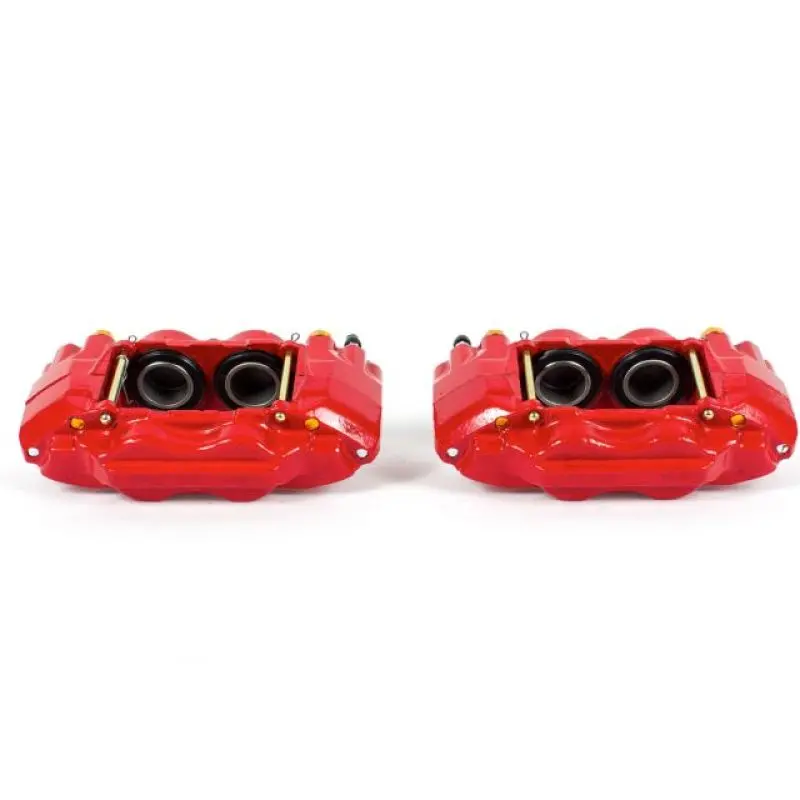 Power Stop 06-10 Hummer H3 Front Red Calipers W/O Brackets - Pair 1