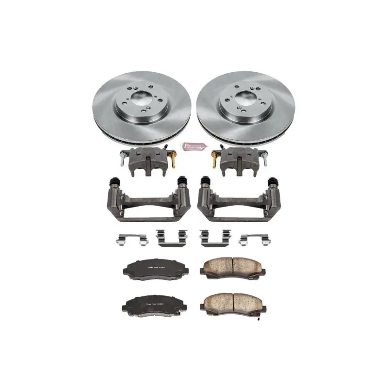 Power Stop 06-11 Honda Ridgeline Front Autospecialty Kit W/Cals 1