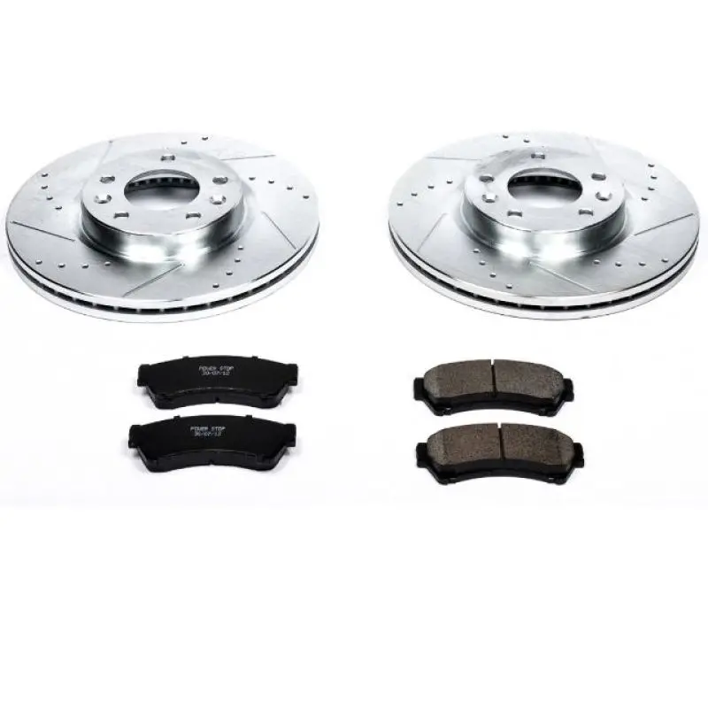 Power Stop 06-12 Ford Fusion Front Z23 Evolution Sport Brake Kit 1