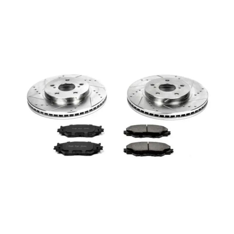 Power Stop 06-15 Lexus Is250 Front Z23 Evolution Sport Brake Kit 1