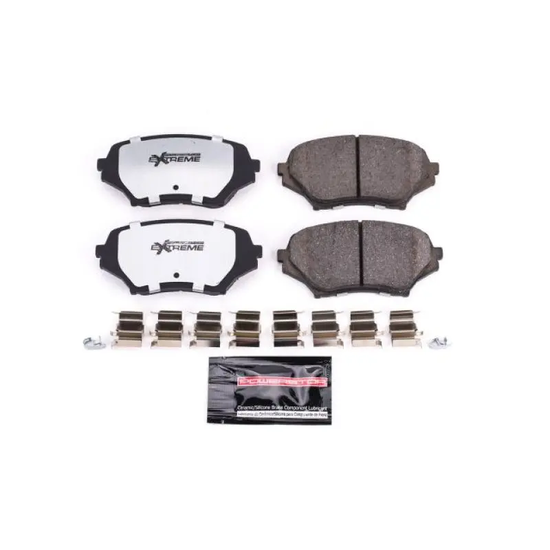 Power Stop 06-15 Mazda Mx-5 Miata Front Z26 Extreme Street Brake Pads W/Hardware 1