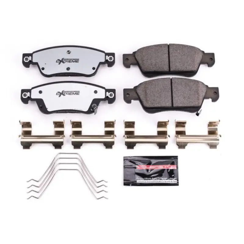 Power Stop 07-08 Infiniti G35 Front Z26 Extreme Street Brake Pads W/Hardware 1