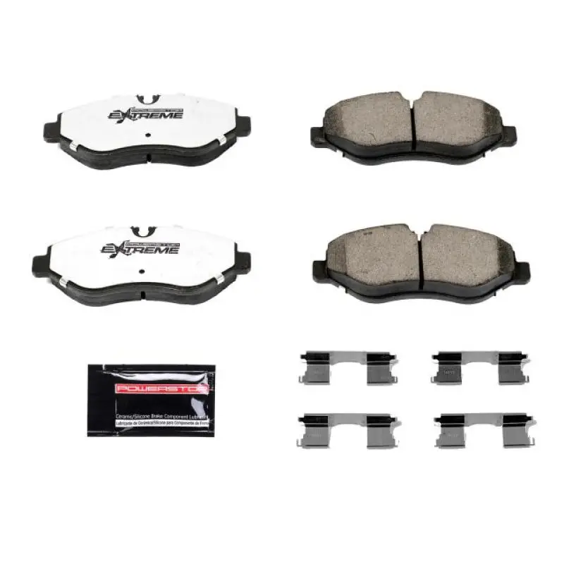 Power Stop 07-09 Dodge Sprinter 2500 Front Z36 Truck & Tow Brake Pads W/Hardware 1