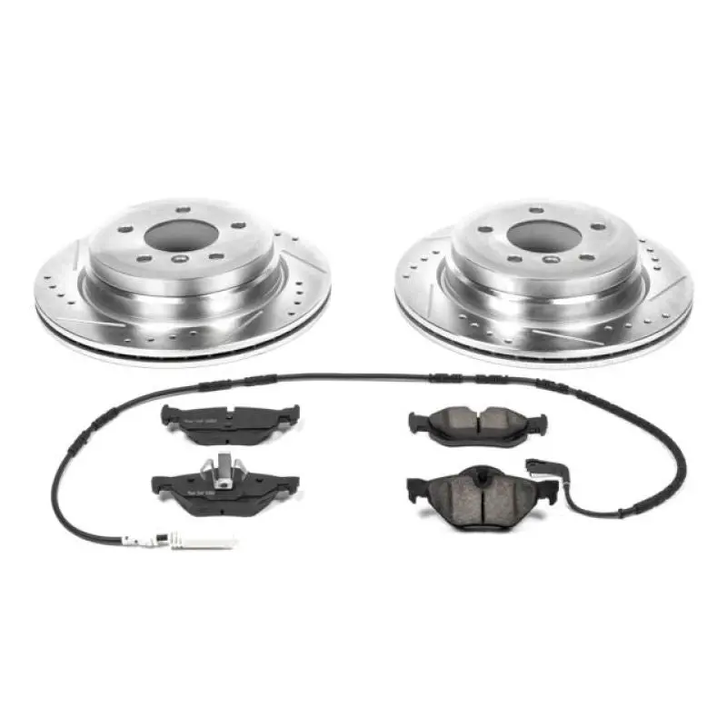 Power Stop 07-10 Bmw 328I Rear Z23 Evolution Sport Brake Kit 1