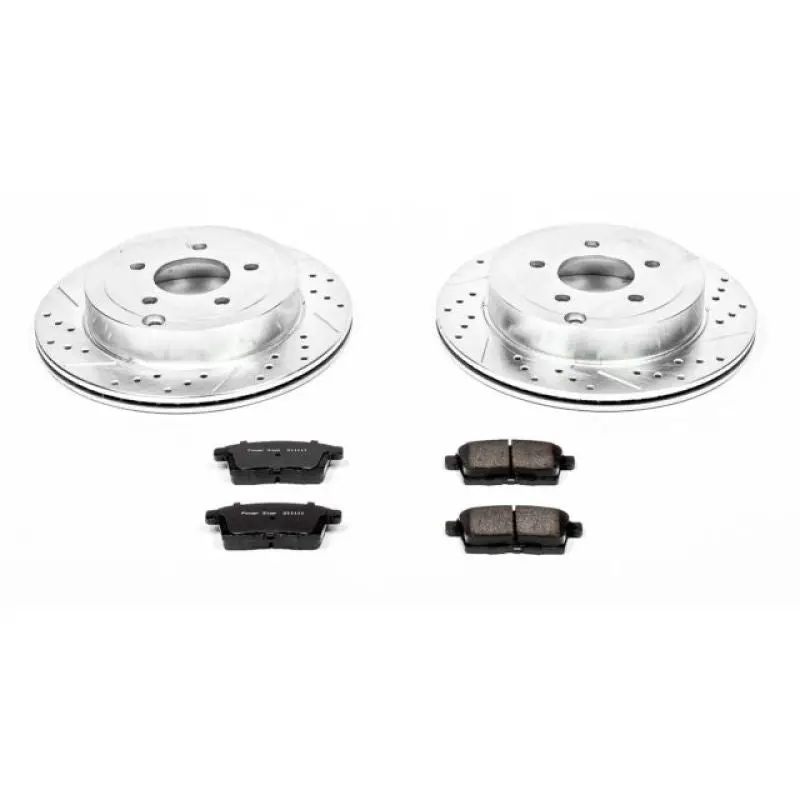 Power Stop 07-10 Ford Edge Rear Z23 Evolution Sport Brake Kit 1
