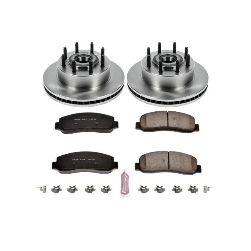 Power Stop 07-10 Ford F-350 Super Duty Front Autospecialty Brake Kit 1