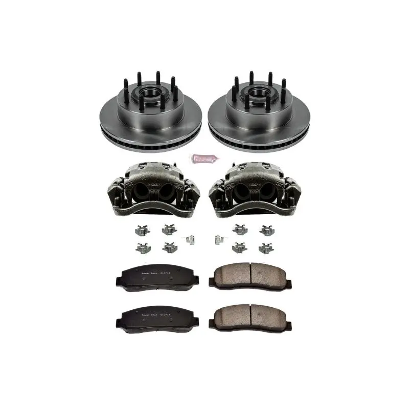 Power Stop 07-10 Ford F-350 Super Duty Front Autospecialty Kit W/Cals 1