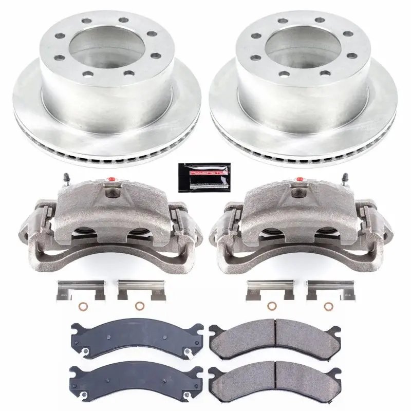 Power Stop 07-10 Gmc Sierra 3500 Hd Rear Autospecialty Kit W/Cals 1