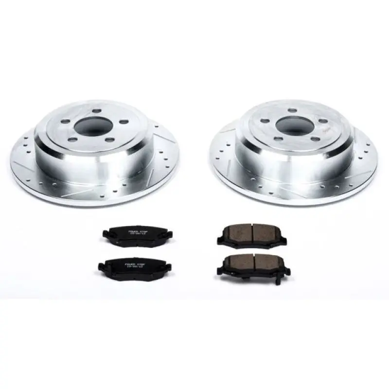 Power Stop 07-11 Dodge Nitro Rear Z23 Evolution Sport Brake Kit 1