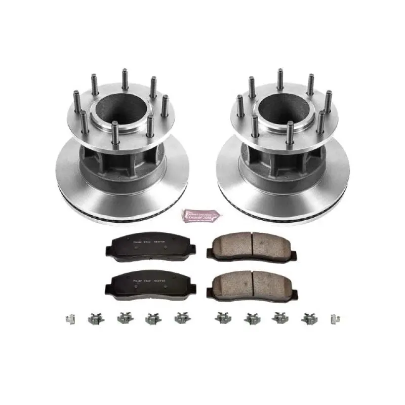 Power Stop 07-11 Ford F-350 Super Duty Front Autospecialty Brake Kit 1