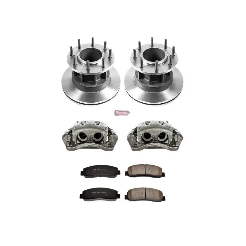 Power Stop 07-11 Ford F-350 Super Duty Front Autospecialty Kit W/Cals 1