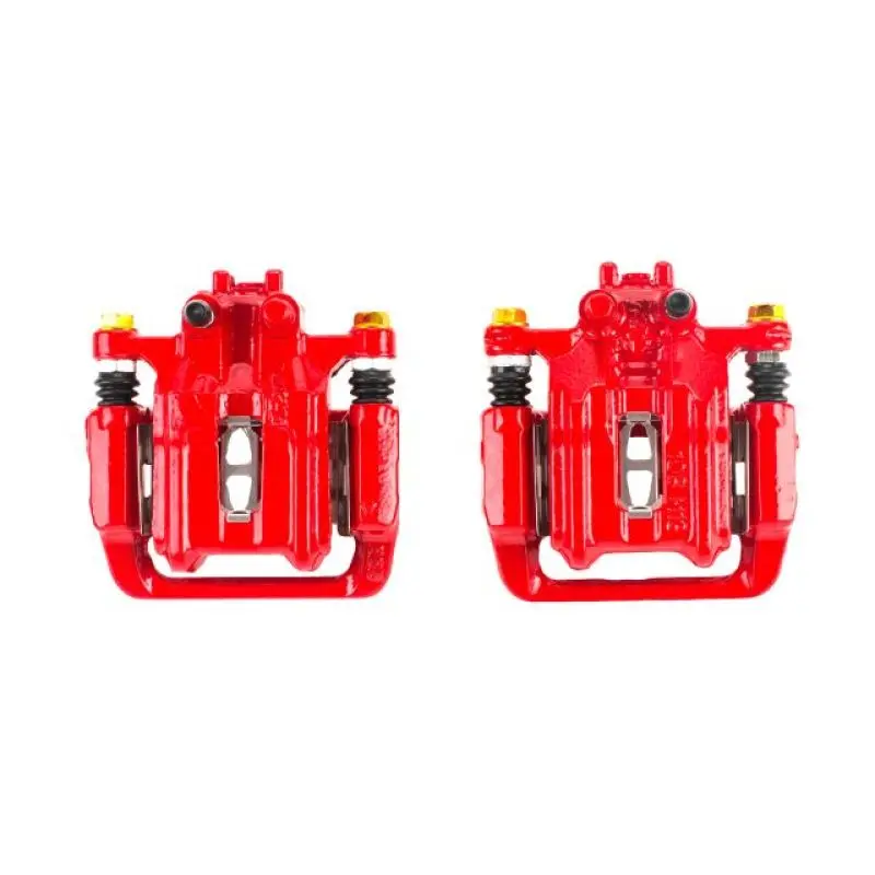 Power Stop 07-11 Honda Cr-V Rear Red Calipers W/Brackets - Pair 1
