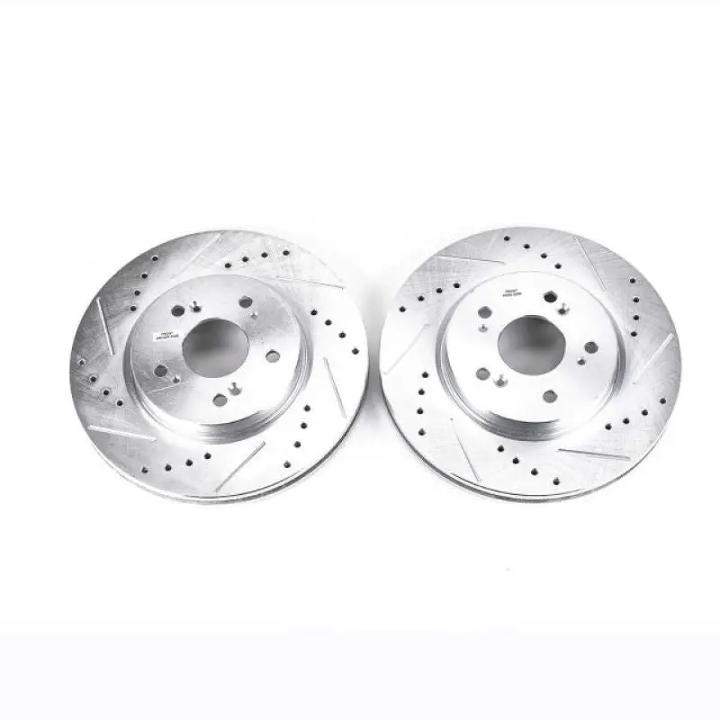 Power Stop 07-12 Acura Rdx Front Evolution Drilled & Slotted Rotors - Pair 1