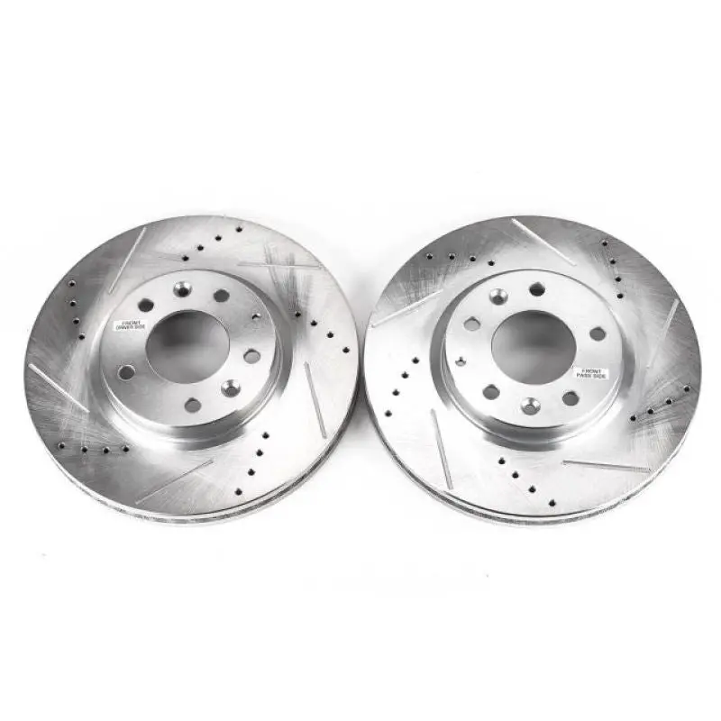 Power Stop 07-12 Mazda Cx-7 Front Evolution Drilled & Slotted Rotors - Pair 1