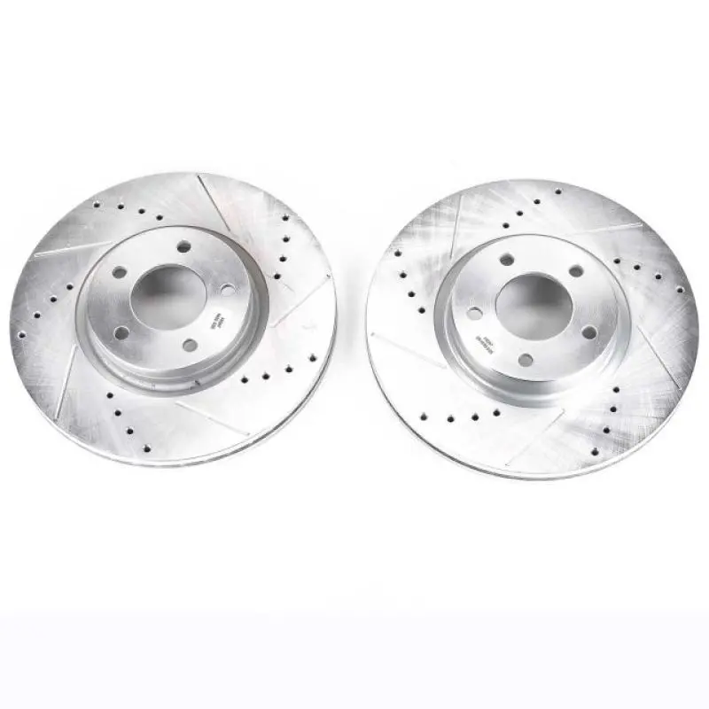 Power Stop 07-13 Mazda 3 Front Evolution Drilled & Slotted Rotors - Pair 1