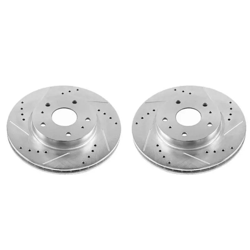 Power Stop 07-13 Suzuki Sx4 Front Evolution Drilled & Slotted Rotors - Pair 1