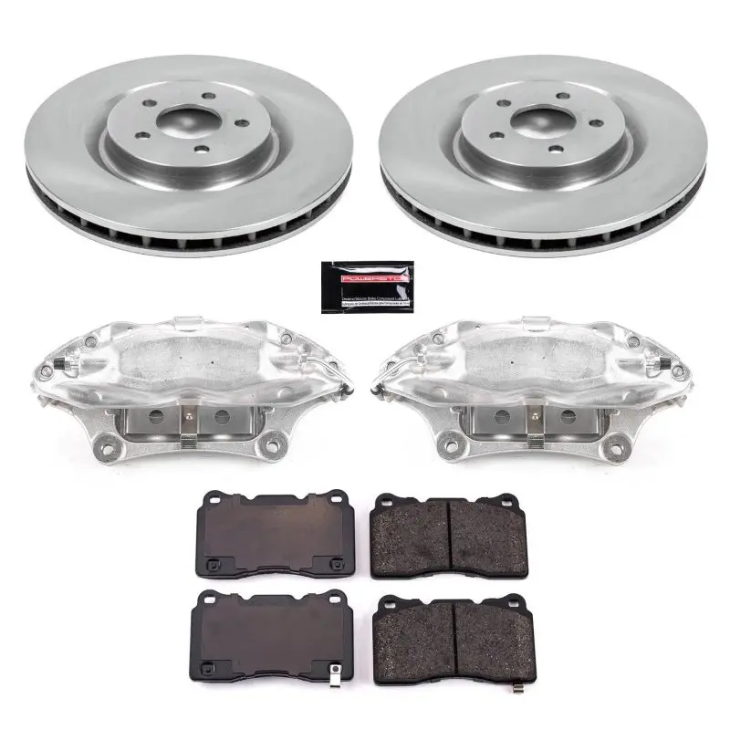 Power Stop 07-14 Ford Mustang Front Autospecialty Kit W/Cals 1