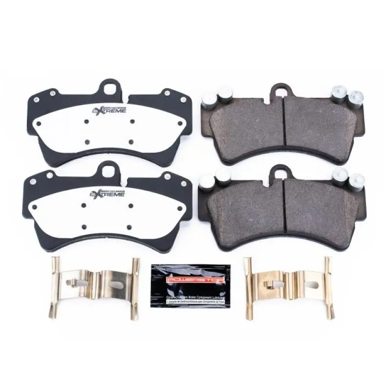 Power Stop 07-15 Audi Q7 Front Z26 Extreme Street Brake Pads W/Hardware 1