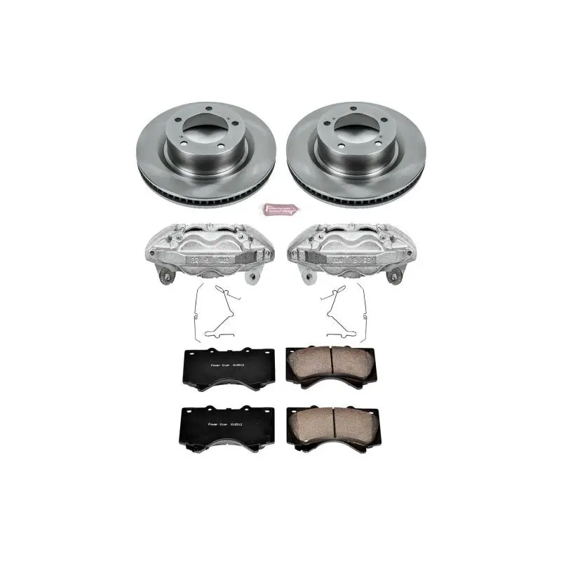 Power Stop 07-15 Toyota Tundra Front Autospecialty Kit W/Cals 1