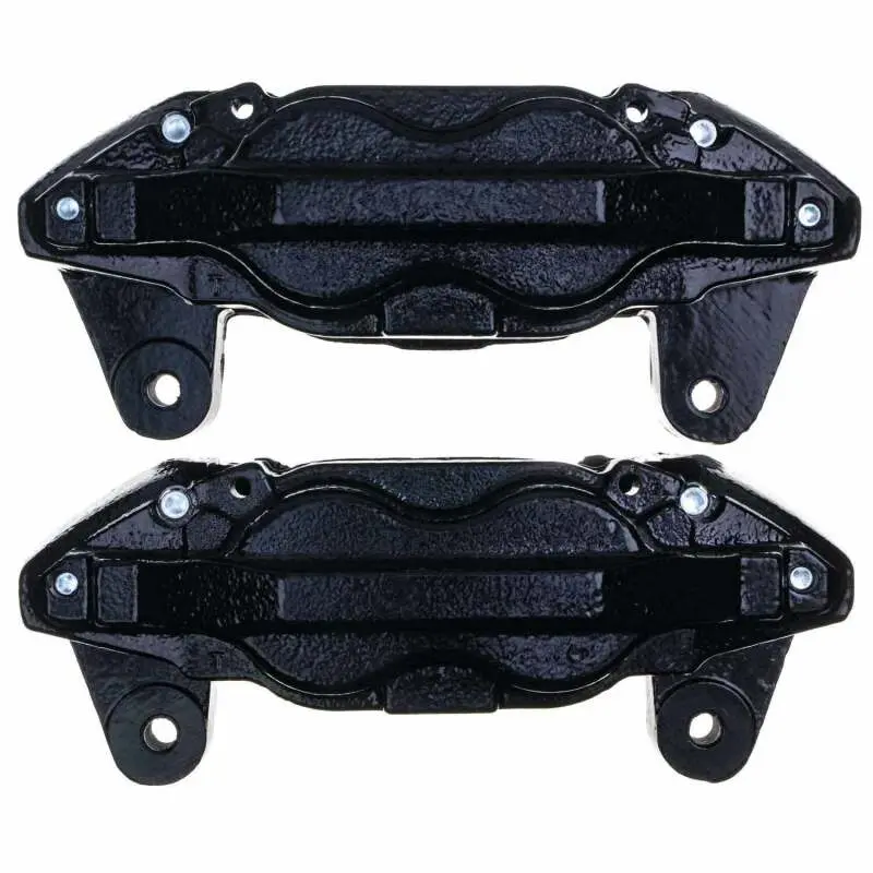 Power Stop 07-15 Toyota Tundra Front Black Caliper Pair W/O Bracket 1