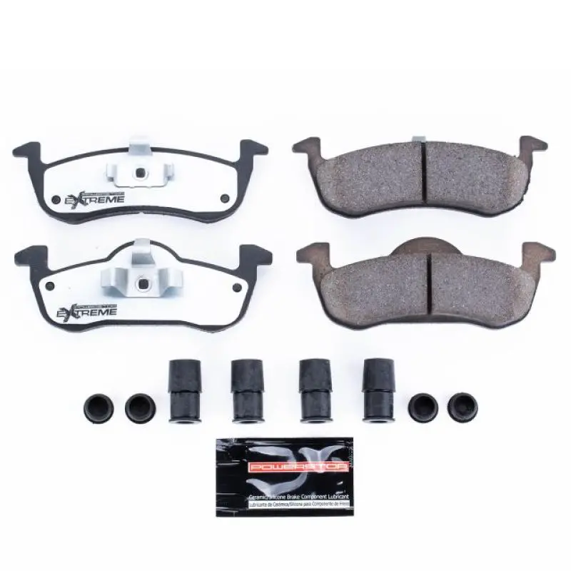 Power Stop 07-17 Ford Expedition Rear Z36 Truck & Tow Brake Pads W/Hardware 1