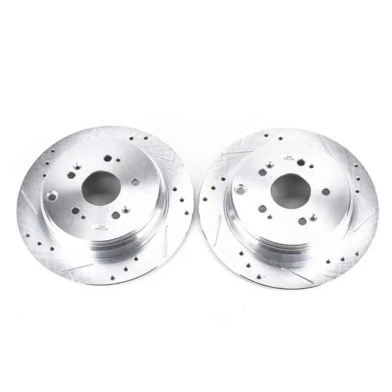 Power Stop 07-18 Acura Rdx Rear Evolution Drilled & Slotted Rotors - Pair 1