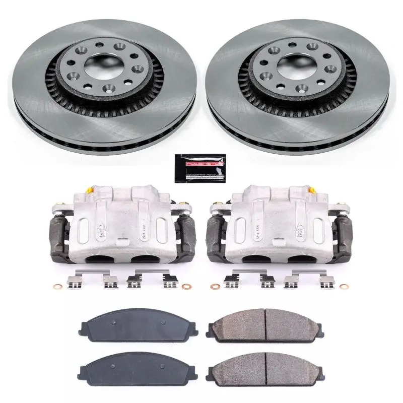 Power Stop 08-09 Ford Taurus X Front Autospecialty Kit W/Cals 1
