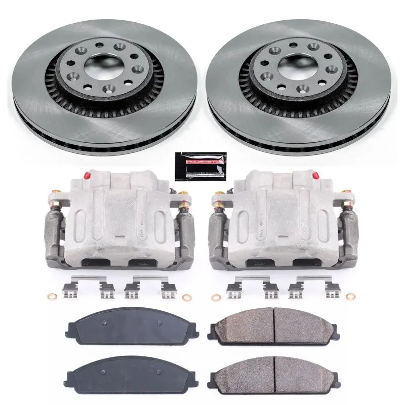 Power Stop 08-09 Mercury Sable Front Autospecialty Kit W/Cals 1