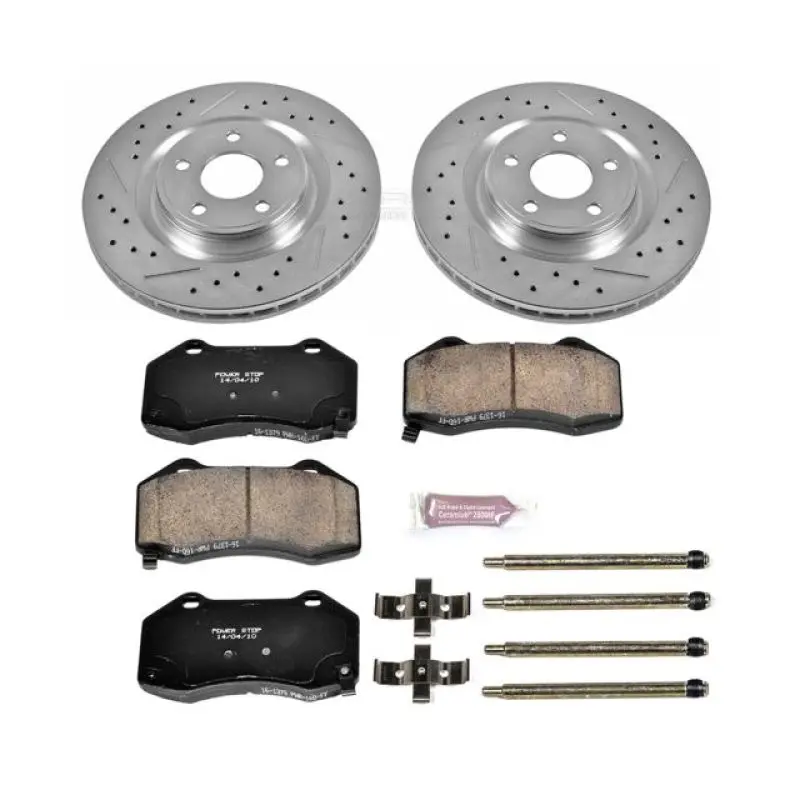 Power Stop 08-10 Chevrolet Cobalt Front Z23 Evolution Sport Brake Kit 1