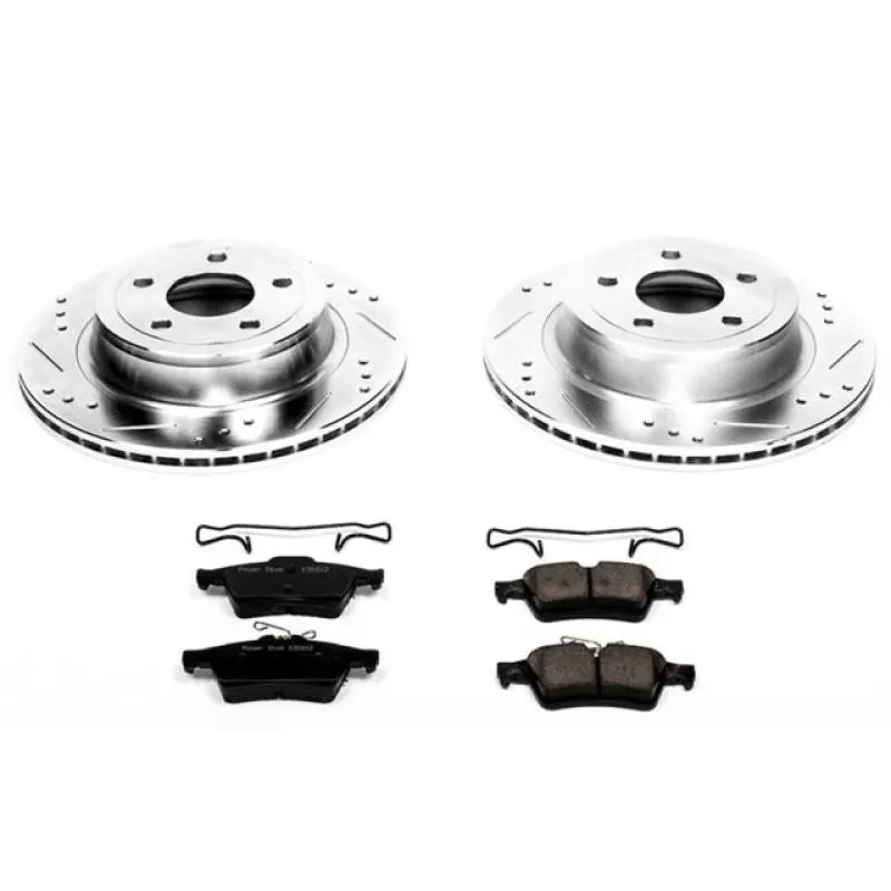 Power Stop 08-10 Chevrolet Cobalt Rear Z23 Evolution Sport Brake Kit 1