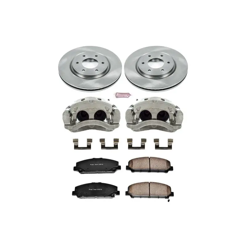 Power Stop 08-10 Nissan Titan Front Autospecialty Kit W/Cals 1