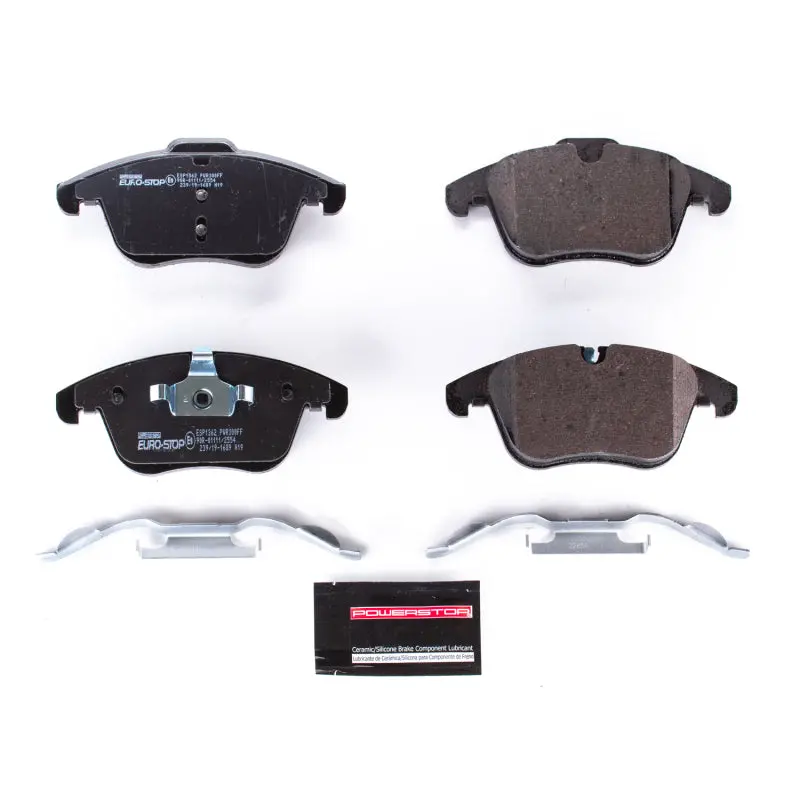 Power Stop 08-10 Volvo V70 Euro-Stop Ece-R90 Front Brake Pads 1