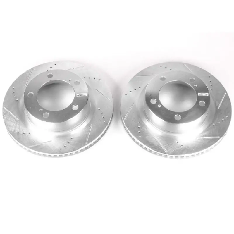 Power Stop 08-11 Lexus Lx570 Front Evolution Drilled & Slotted Rotors - Pair 1