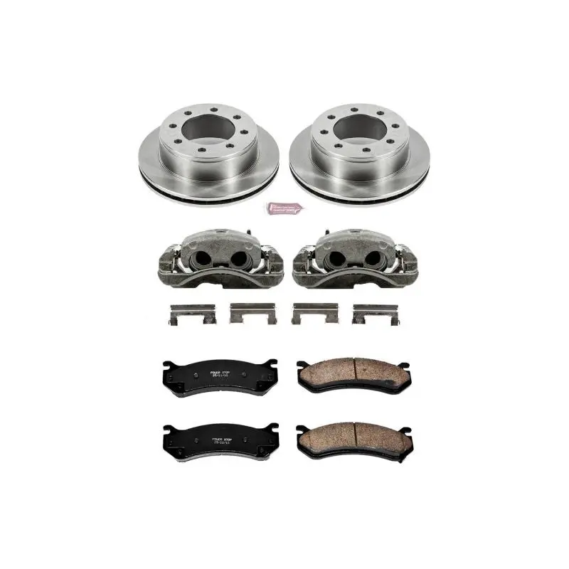 Power Stop 08-13 Gmc Yukon Xl 2500 Rear Autospecialty Kit W/Cals 1