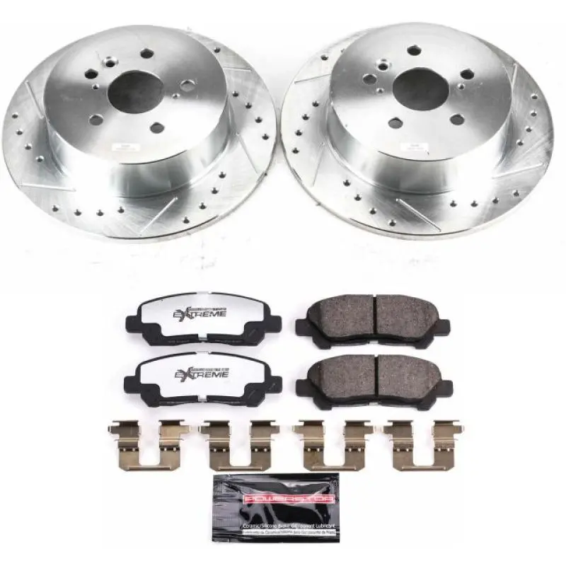 Power Stop 08-13 Toyota Highlander Rear Z36 Truck & Tow Brake Kit 1