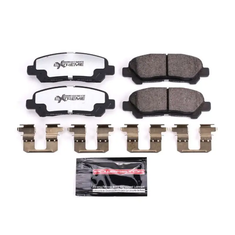 Power Stop 08-13 Toyota Highlander Rear Z36 Truck & Tow Brake Pads W/Hardware 1