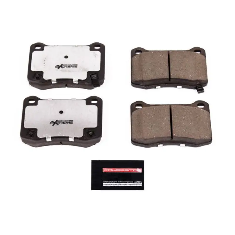 Power Stop 08-14 Lexus Is F Rear Z26 Extreme Street Brake Pads W/Hardware 1