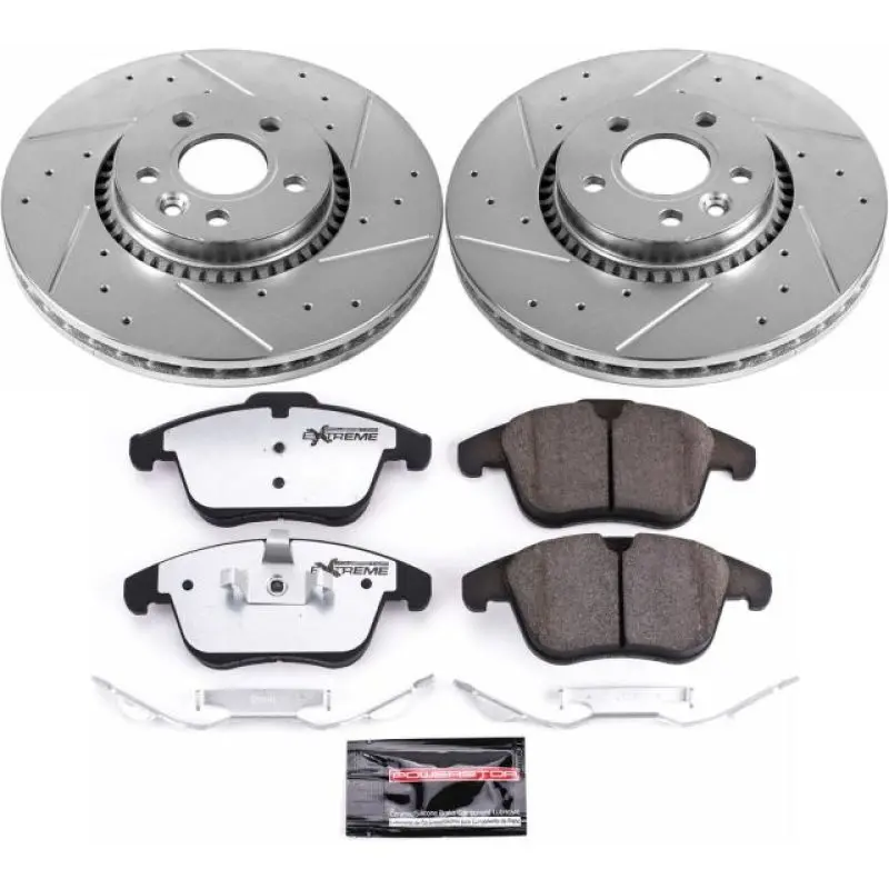 Power Stop 08-15 Land Rover Lr2 Front Z36 Truck & Tow Brake Kit 1