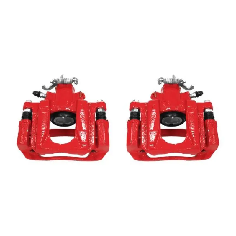 Power Stop 08-16 Chrysler Town & Country Rear Red Calipers W/Brackets - Pair 1