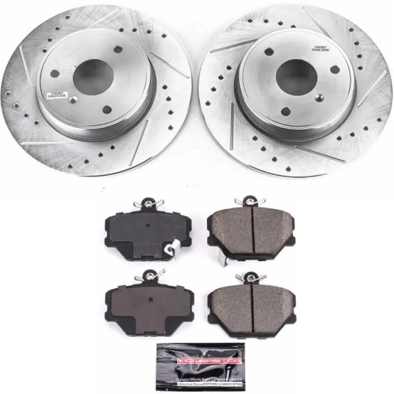 Power Stop 08-16 Smart Fortwo Front Z23 Evolution Sport Brake Kit 1
